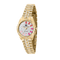 OROLOGIO CON PAVÉ DI ZIRCONI BIANCHI E ZIRCONI ROSA 28MM R1953100515